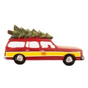 USC Trojans SC Interlock Station Wagon Ornament